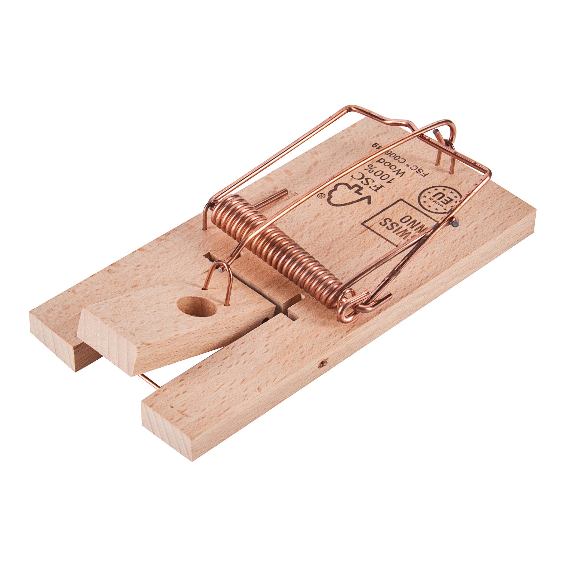 SWISSINNO Piège à souris en bois