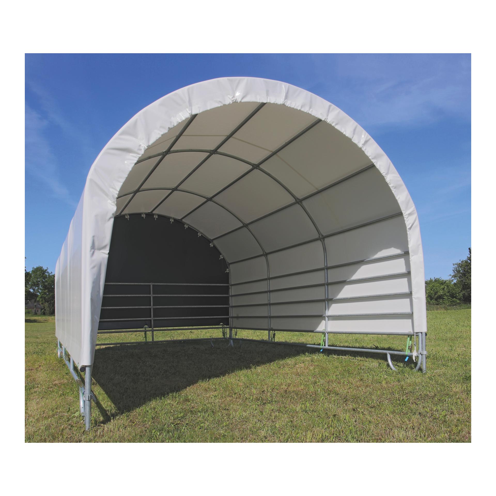Coverall Mobiler Weideunterstand mit langer Dachplane