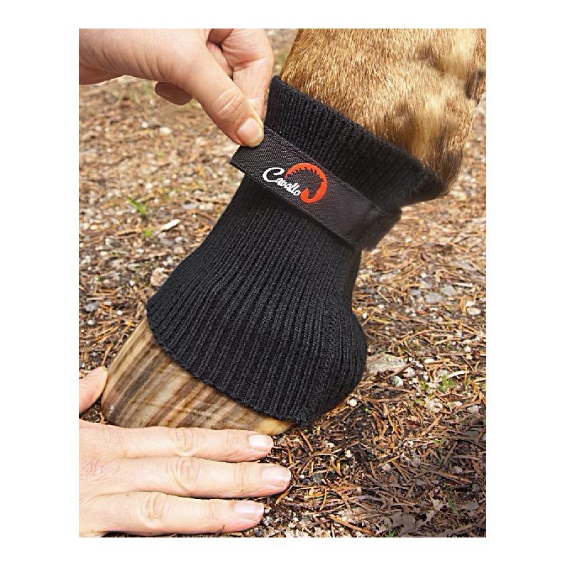 Cavallo Horse & Rider Hufschuhe Manche de confort - noir uni