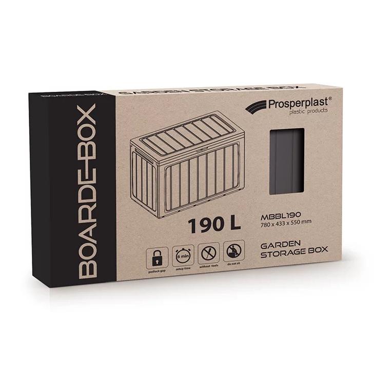 Prosperplast Gartentruhe Boardebox