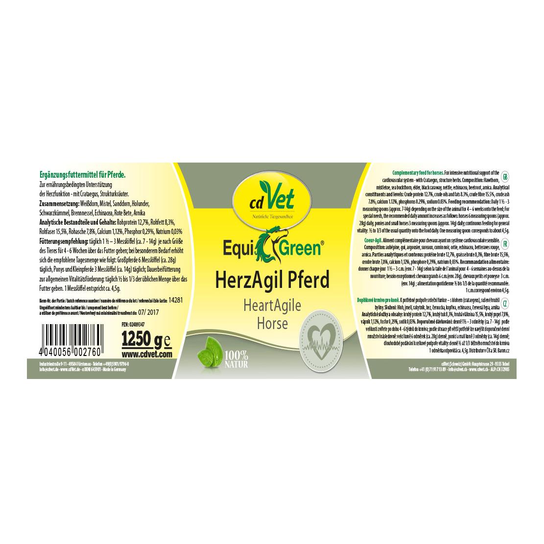 cdVet EquiGreen HerzAgil