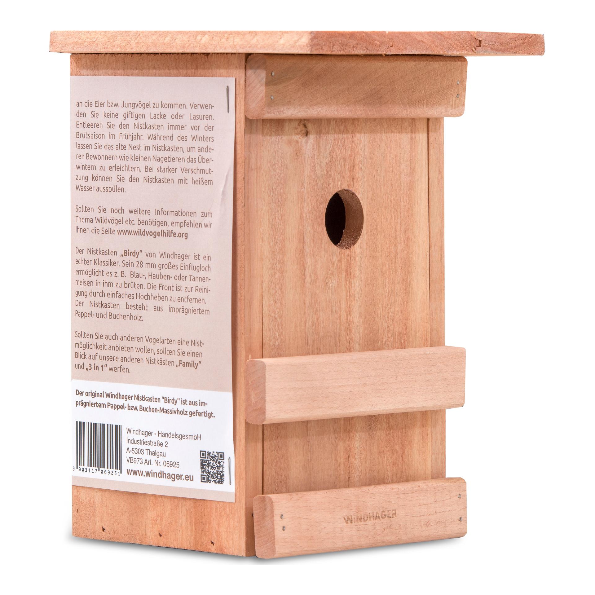 Windhager Nistkasten Birdy - natur