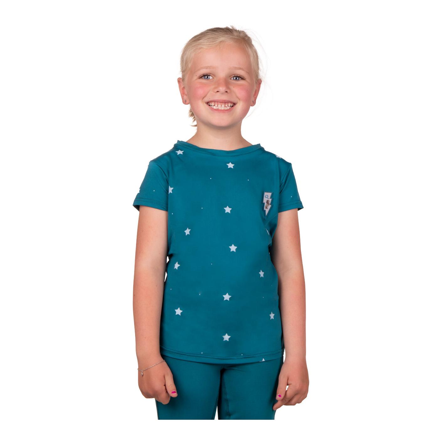 QHP T-shirt de sport Thunderbolt Junior