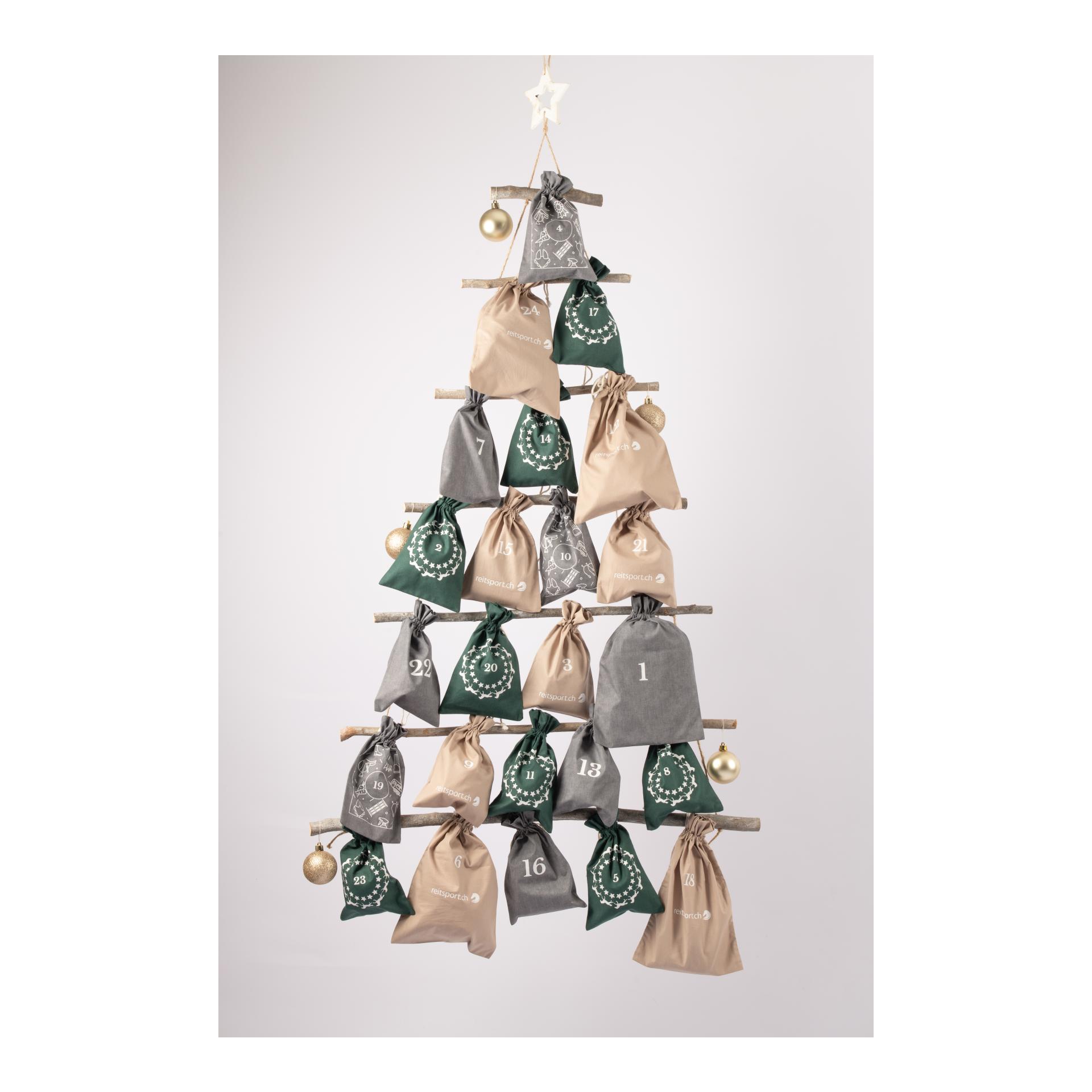 reitsport.ch X-Mas Lot de petits sacs équitation pour calendrier de l’Avent