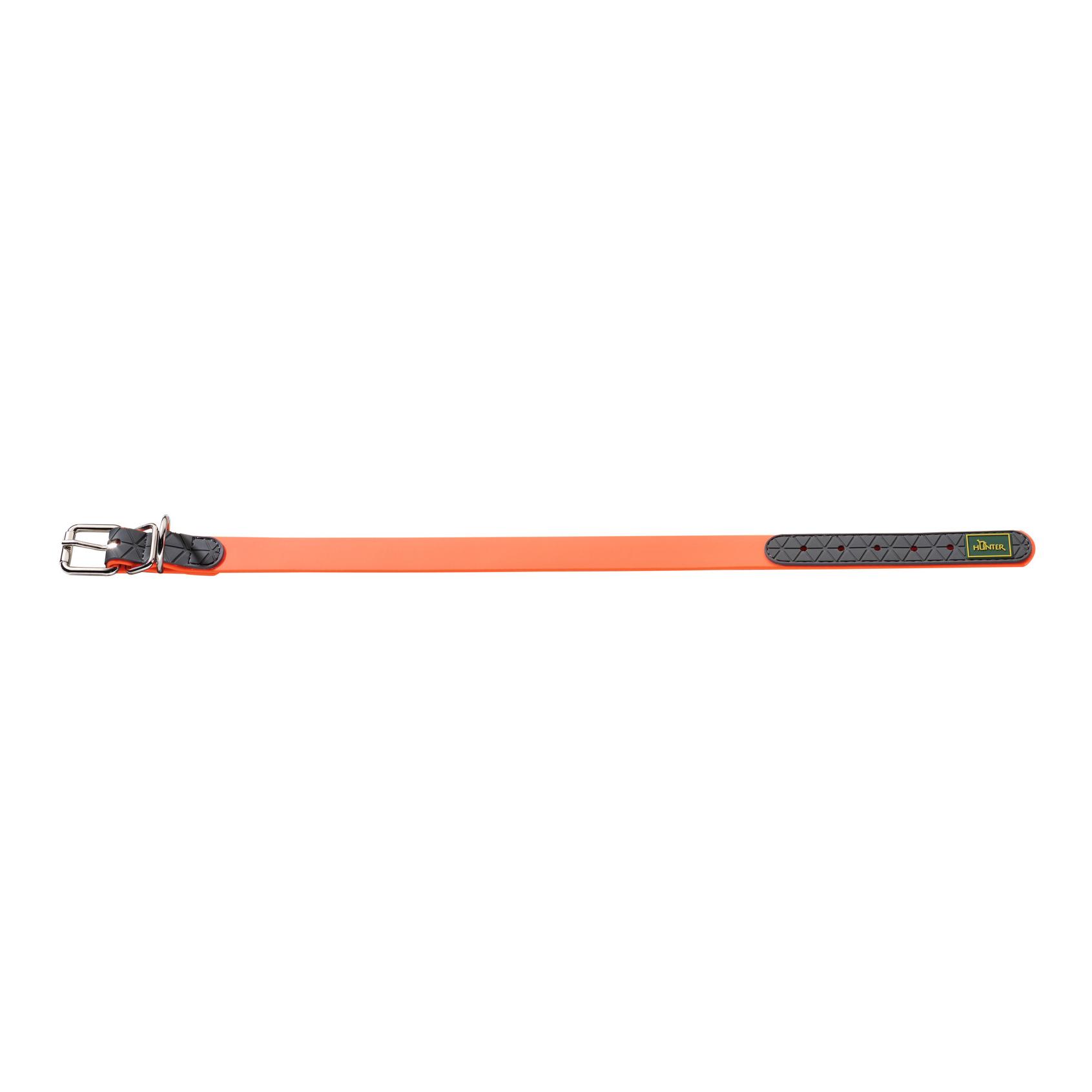 Hunter Halsband Convenience Biothane - neonorange