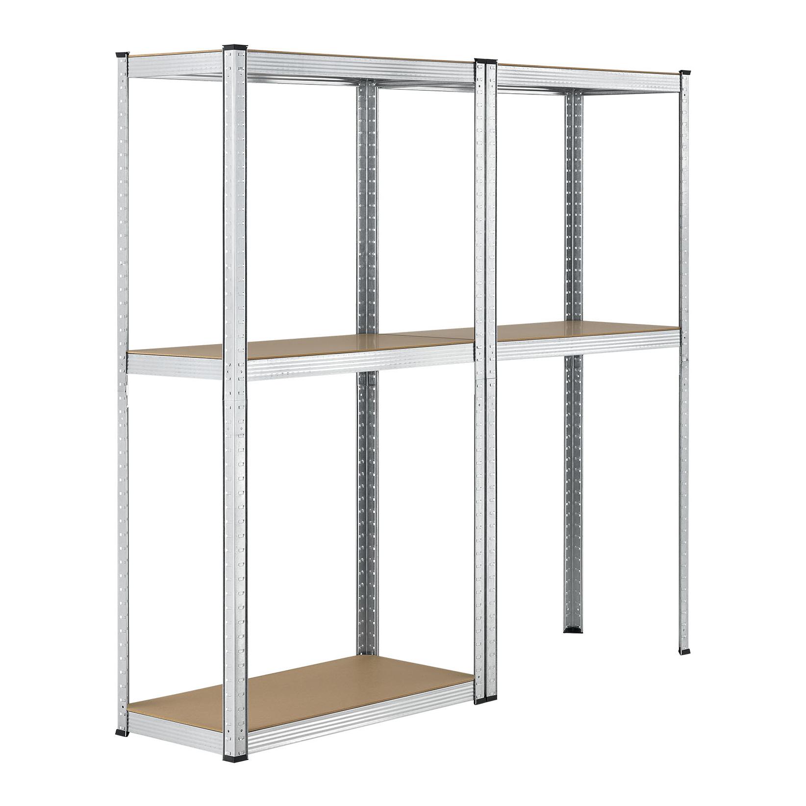 Hauptner 2er Set Lagerregal 160 x 80 x 40 cm