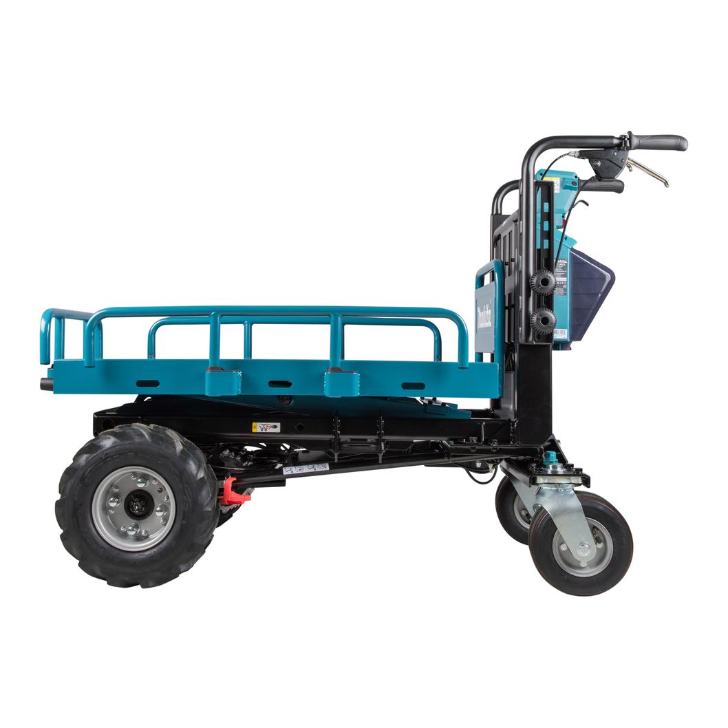 Makita DCU601Z Akku-Schubkarre mit Elektro-Hubtisch LXT