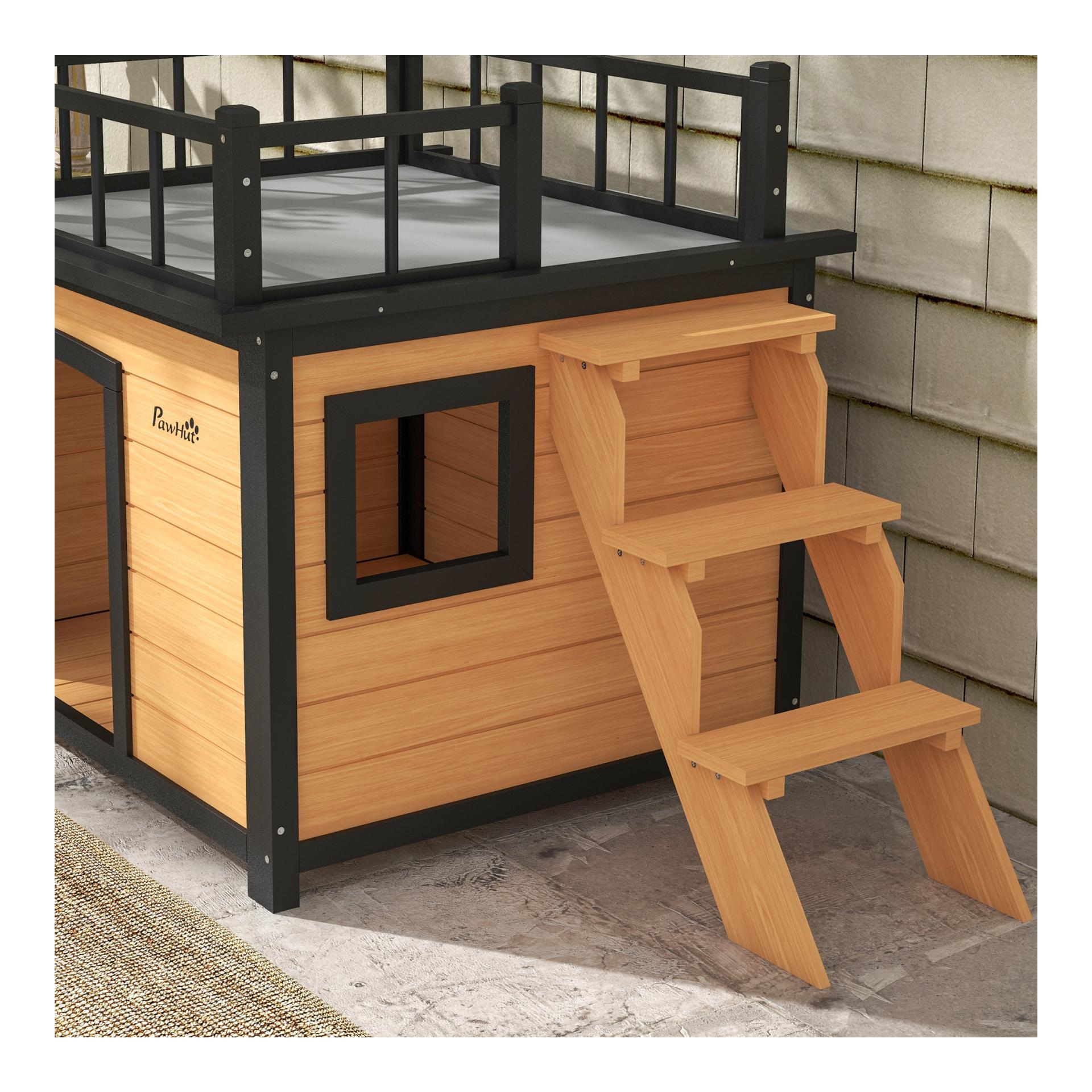 Mainer Hundehütte mit Dachterrasse