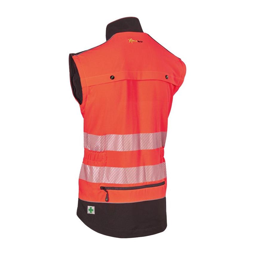PSS Veste fonctionnelle X-treme Vario EN20471 rouge fluo