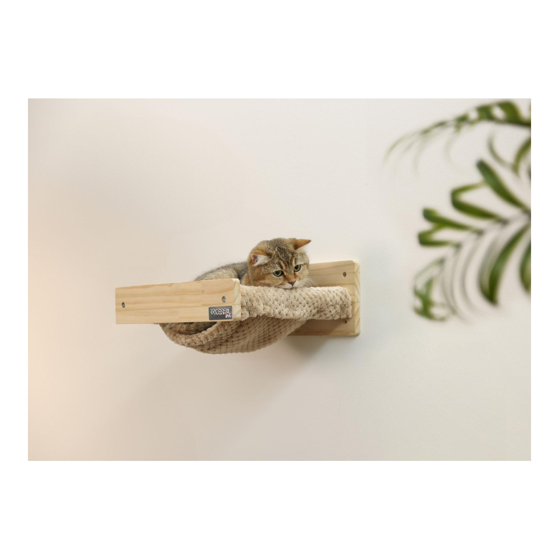 Kerbl Pet Wandhängematte Timber