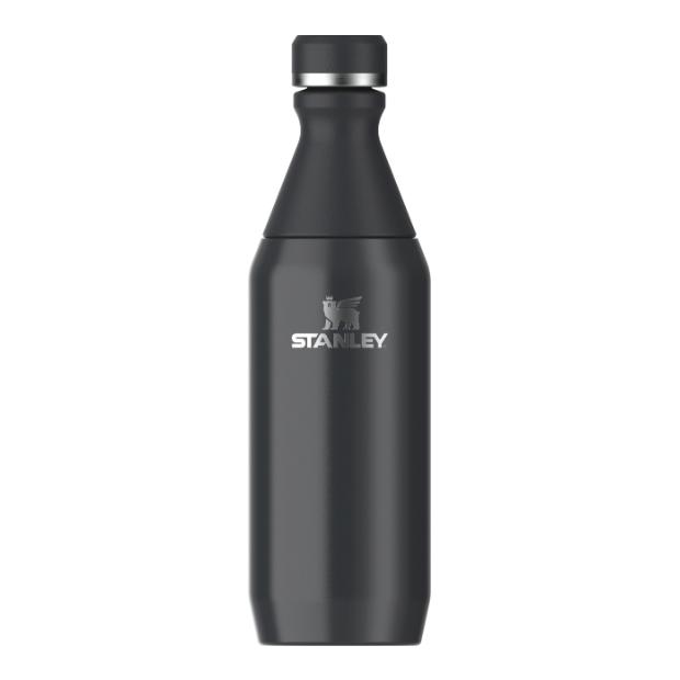 Stanley All Day Slim Flasche 0.35l black gloss