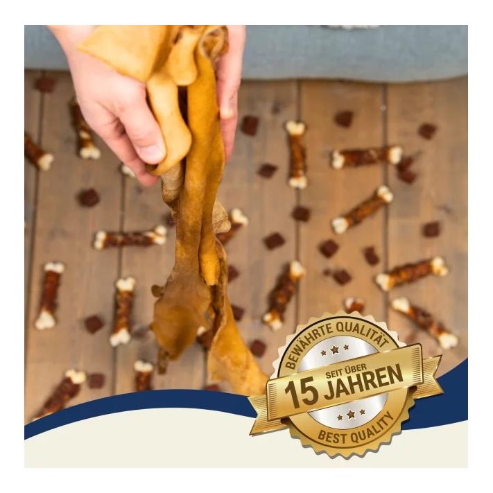 Lyra Pet Rinderkopfhautstangen ca. 50 cm