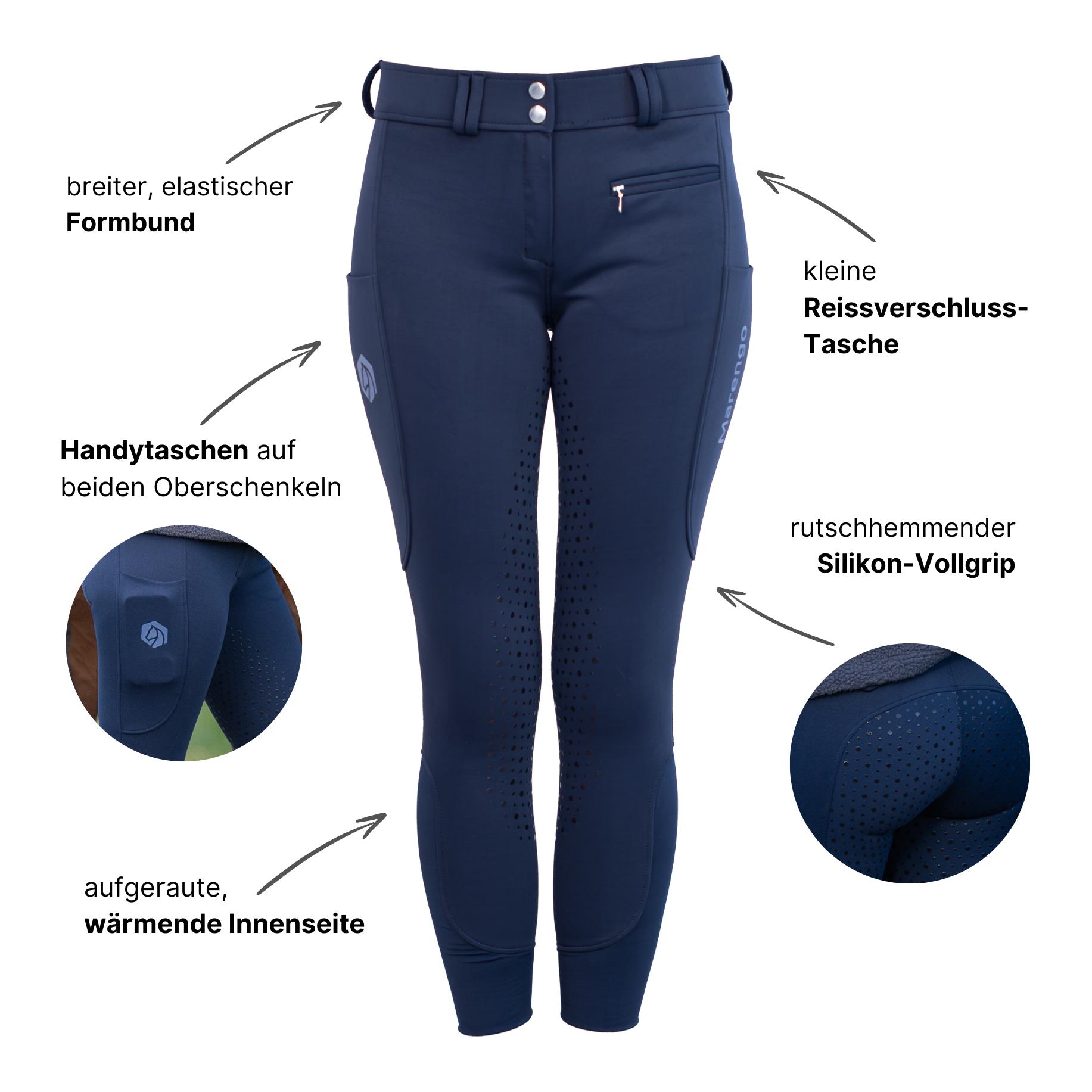 Marengo Thermo-Reithose Winter Fullgrip