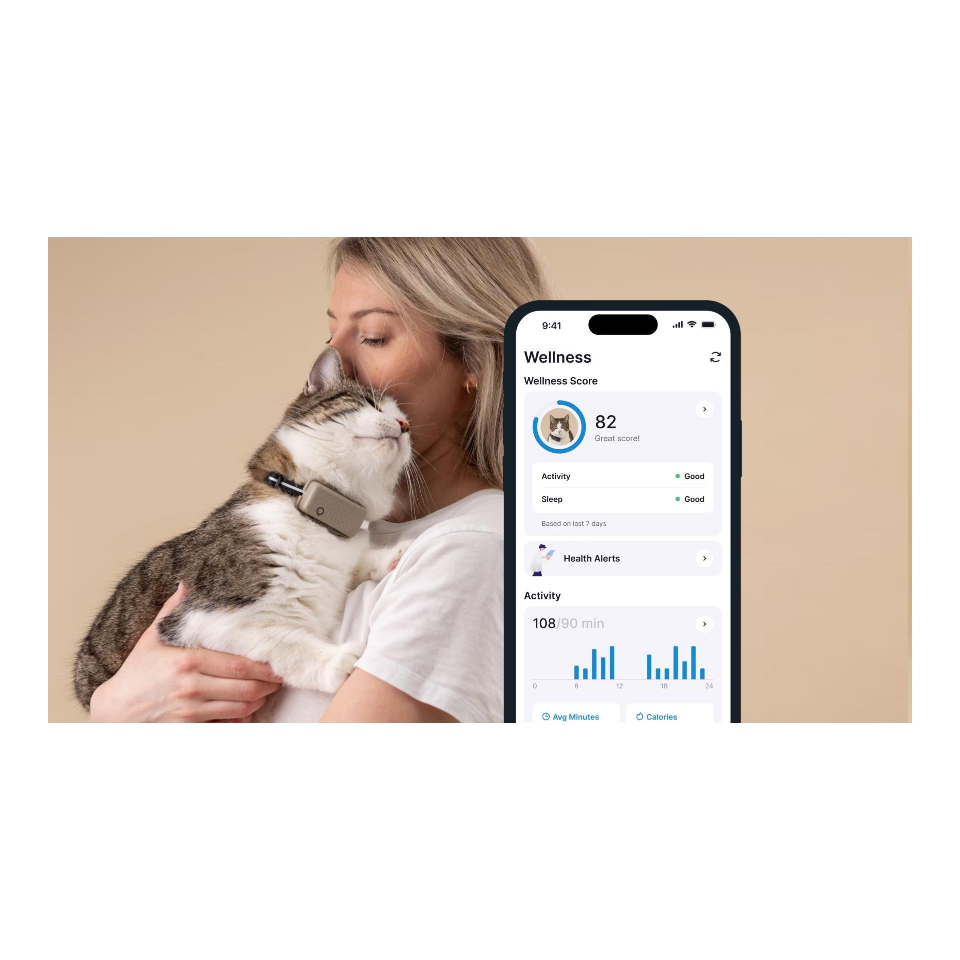 Tractive Tracker GPS pour chats CAT Mini
