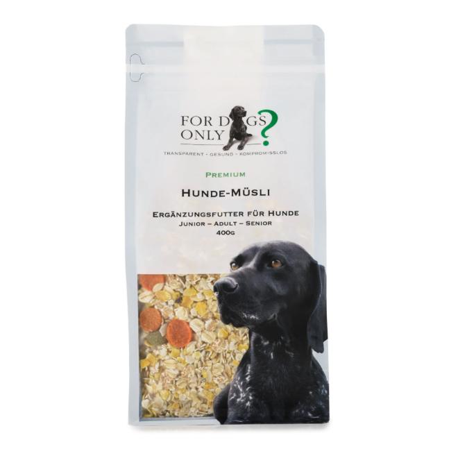 For Dogs Only? Premium Hunde-Müsli