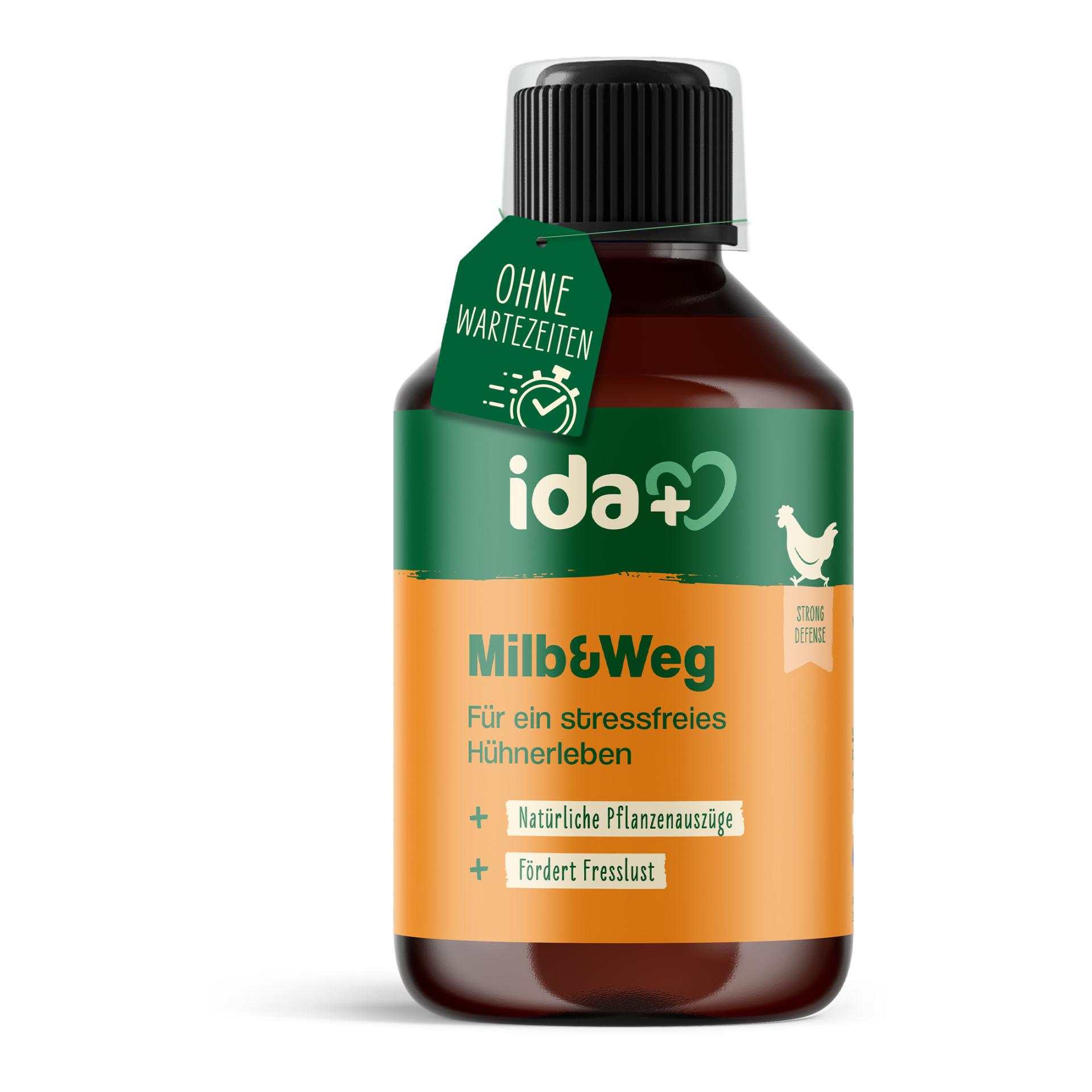 IdaPlus Milb & Weg – Ergänzungsfuttermittel mit natürlichen Pflanzenextrakten