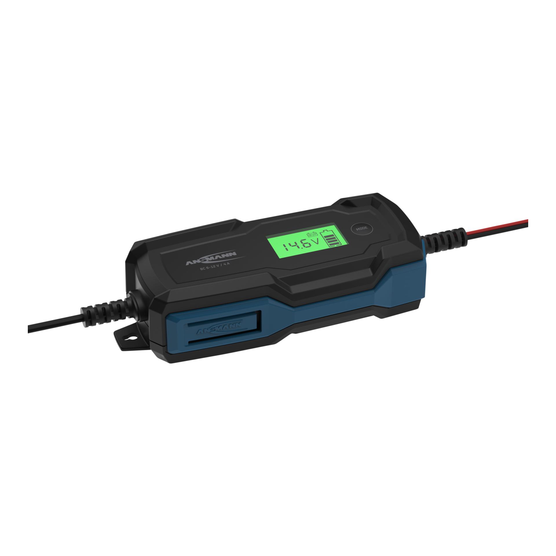 Ansmann Ladegerät BC 6-12V / 4 A Schwarz