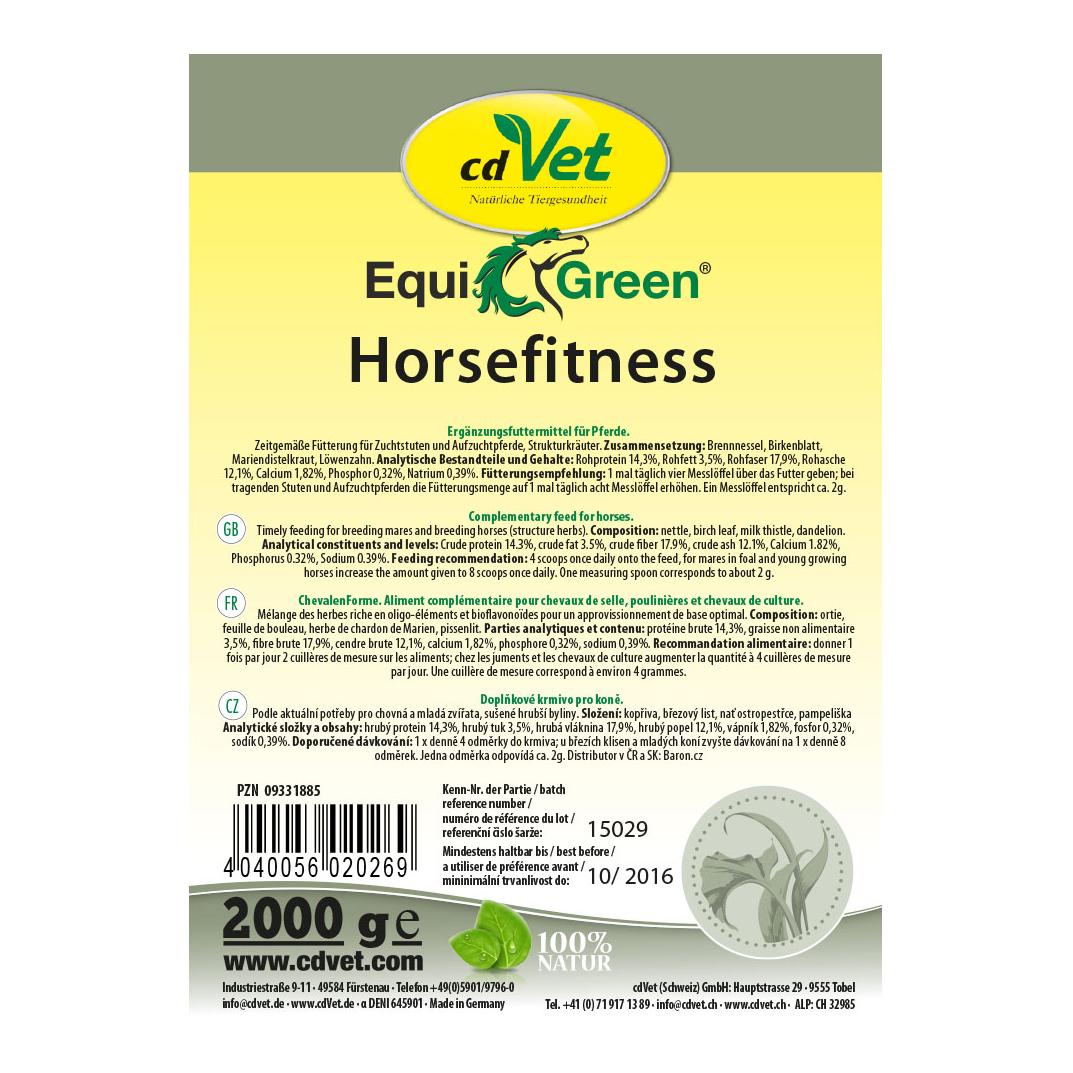 cdVet EquiGreen Horsefitness