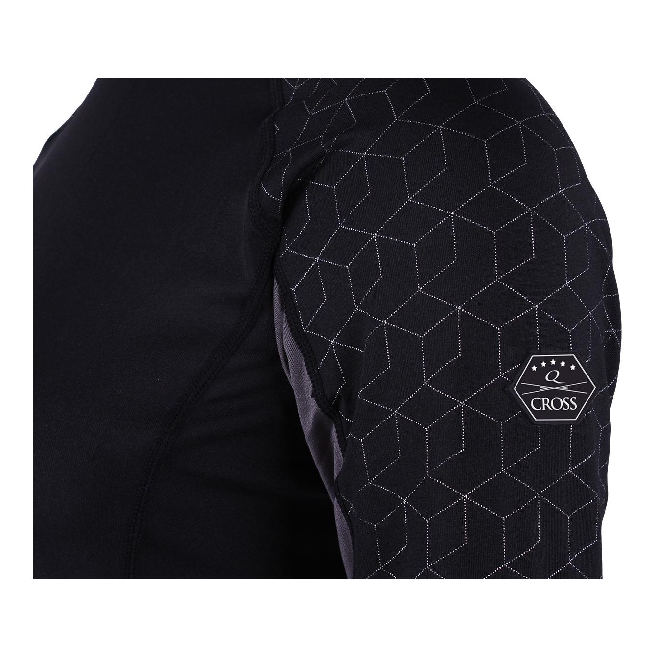 QHP Pull pour femmes Cross Eldorado - noir