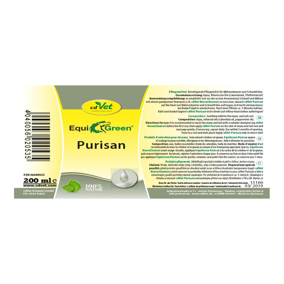 cdVet EquiGreen Purisan