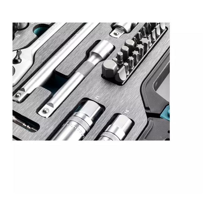 technocraft Steckschlüssel-Satz 1/4" + 1/2", 86-tlg