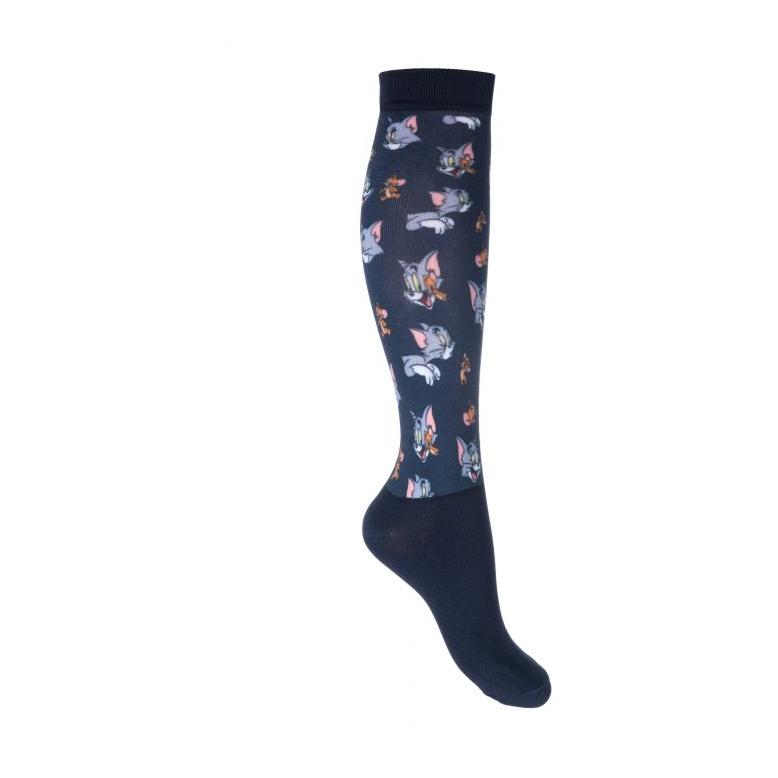 HKM Reitsocken -Tom and Jerry - dunkelblau
