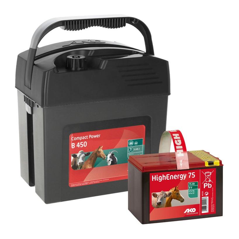 AKO Compact Power B450 inkl. Batterie 9V/75Ah
