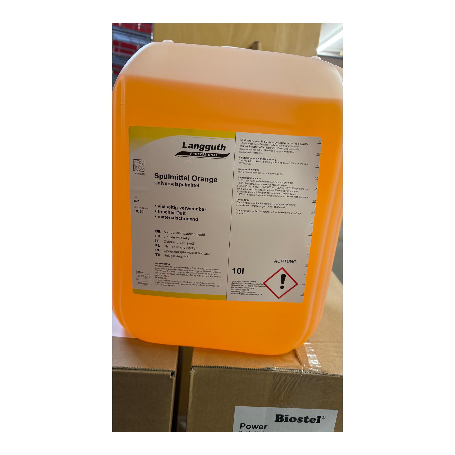 Langguth Spülmittel Orange
