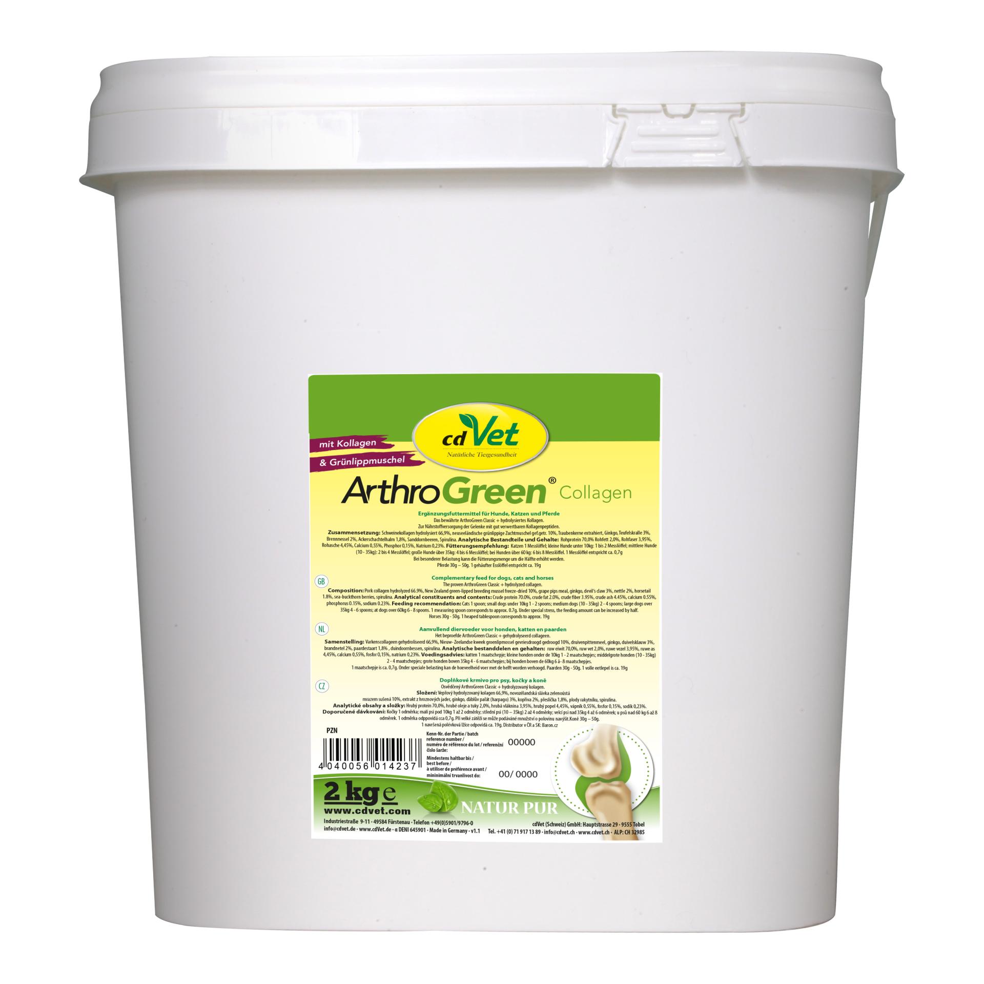 cdVet ArthroGreen Collagen Grün