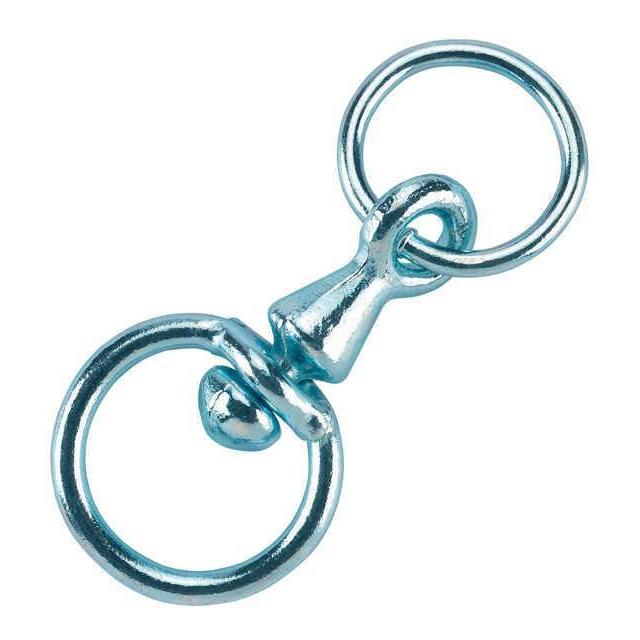 Kerbl Wirbel für Kuhkette 01 Silber