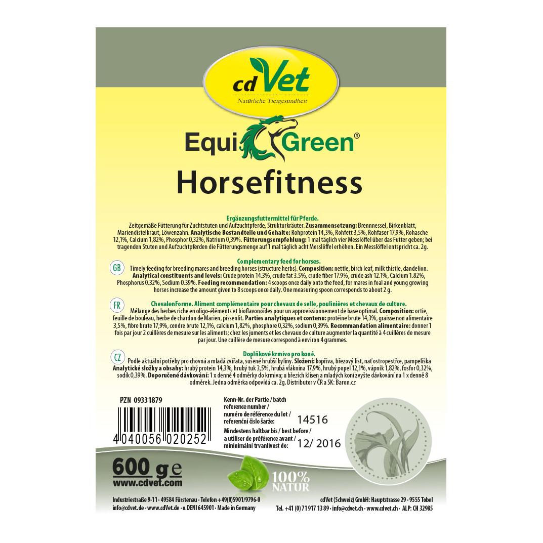 cdVet EquiGreen Horsefitness