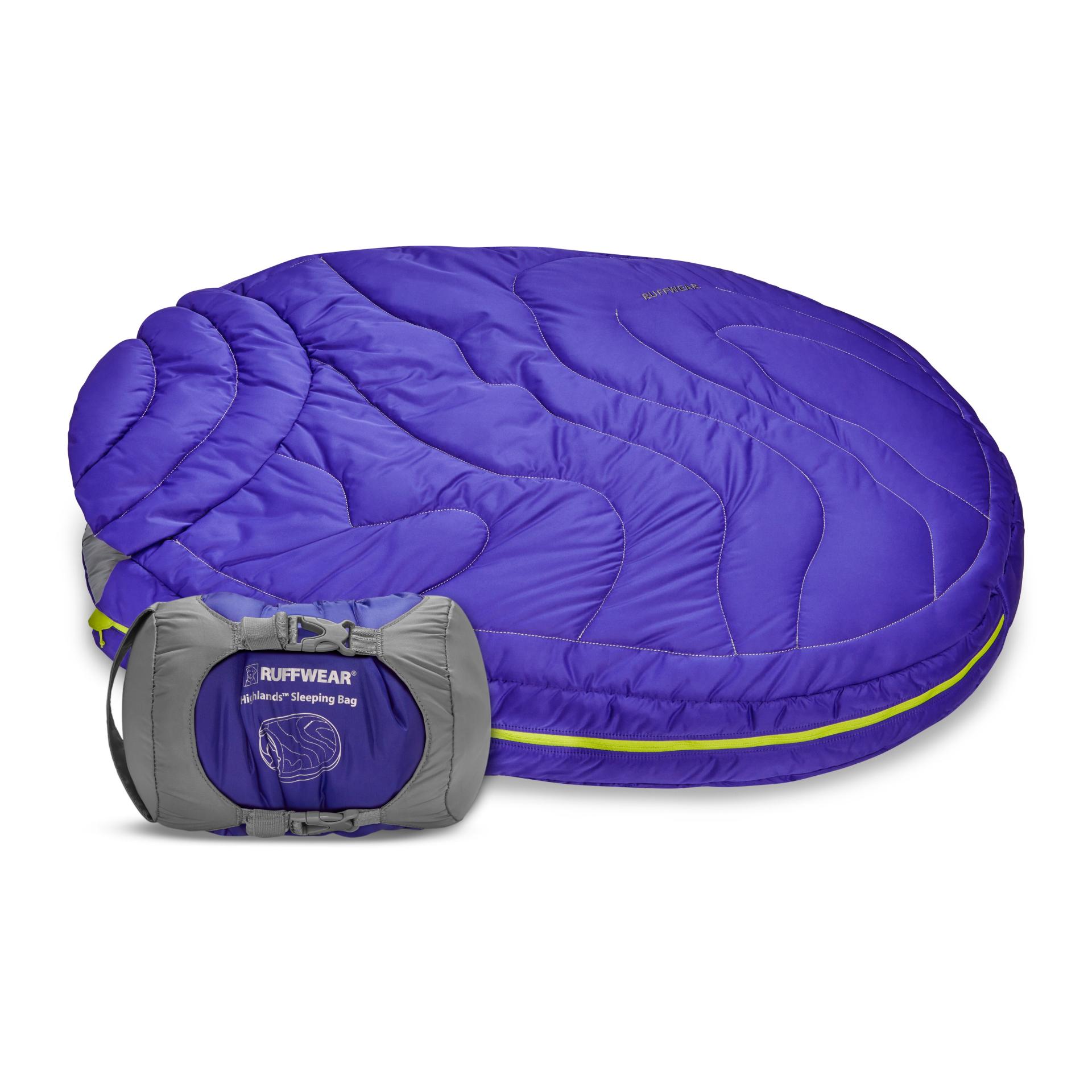 Ruffwear Highlands™ Sleeping Bag - Hundeschlafsack Huckleberry Blue