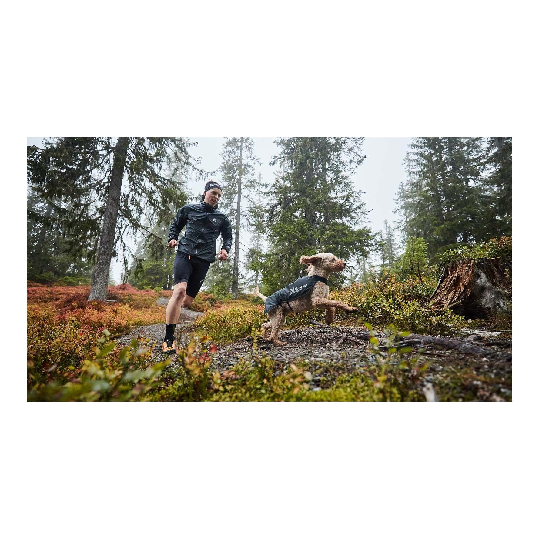 Non-stop Dogwear Hunderegenmantel Trail Light Dog Jacket