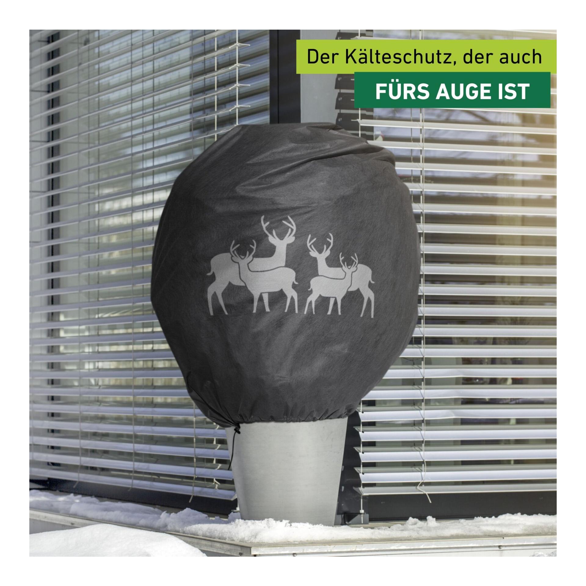Windhager Winter-Deko-Vlieshaube PROTECT Hirsche