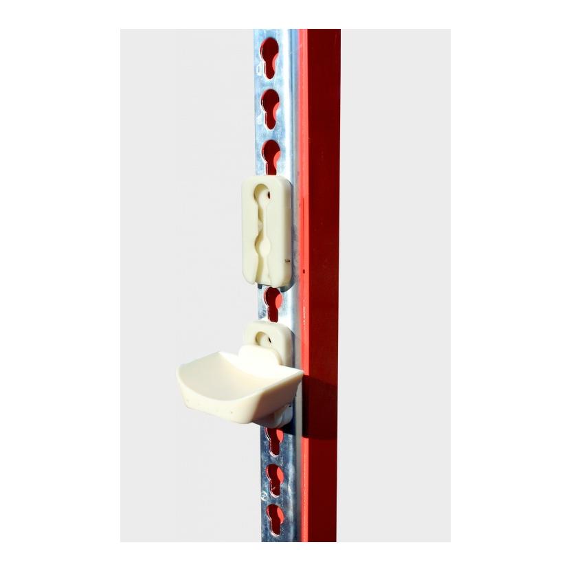 Equip Horse Fiche d'obstacle en plastique - blanc