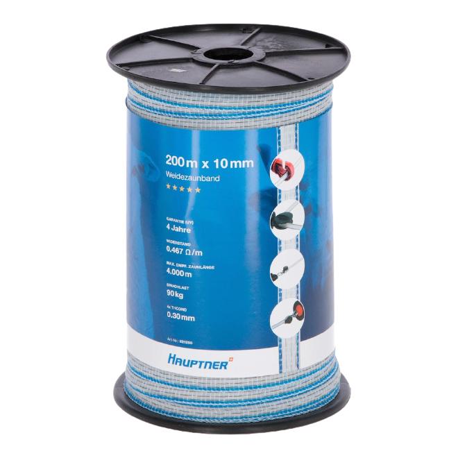 Hauptner Weidezaunband HighLine Weiss/Blau