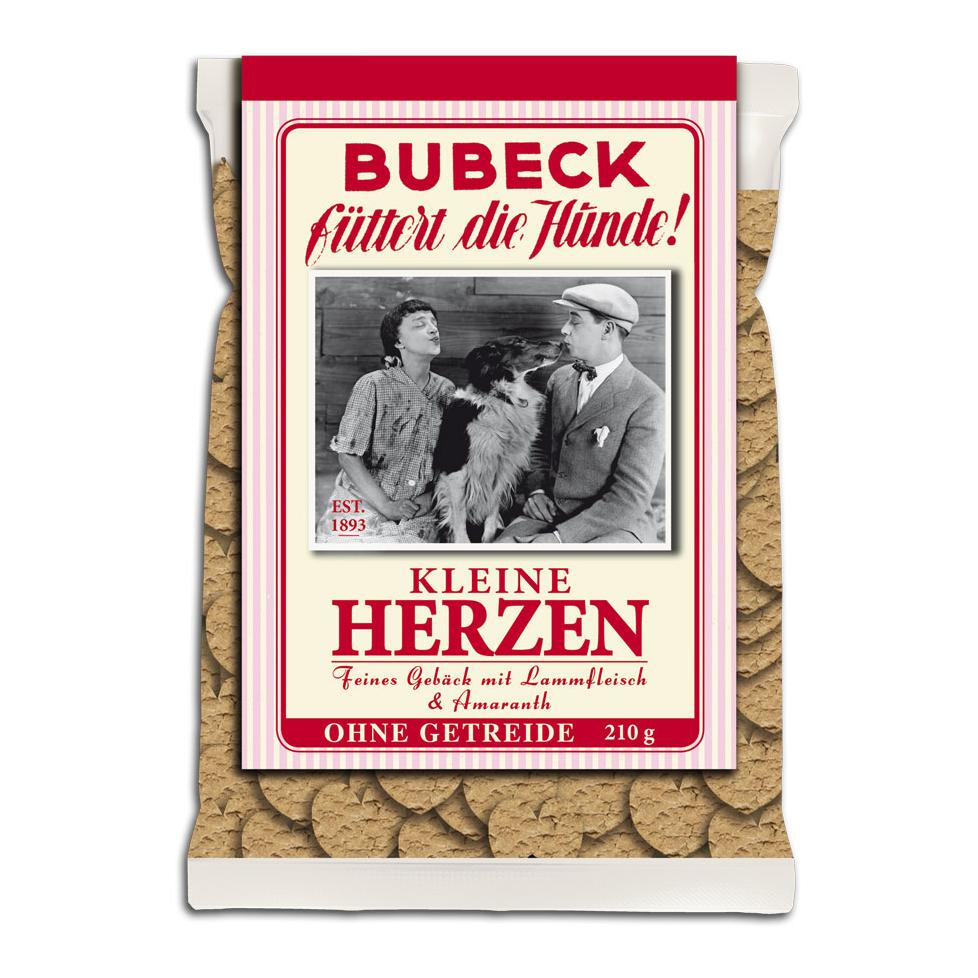 Bubeck Getreidefrei-Snack kleine Herzen 210 g Natur
