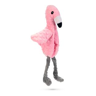 Beeztees Plüsch Hundespielzeug Flamingo Rosa
