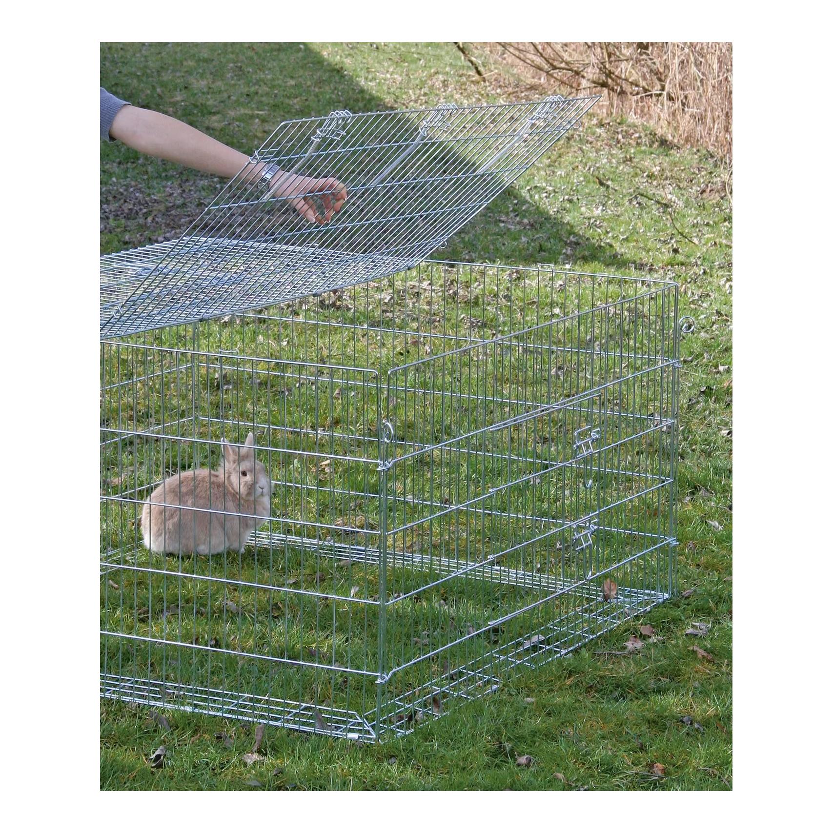 Kerbl Pet Freilaufgehege mit Ausbruchsperre & Sonnenschutz