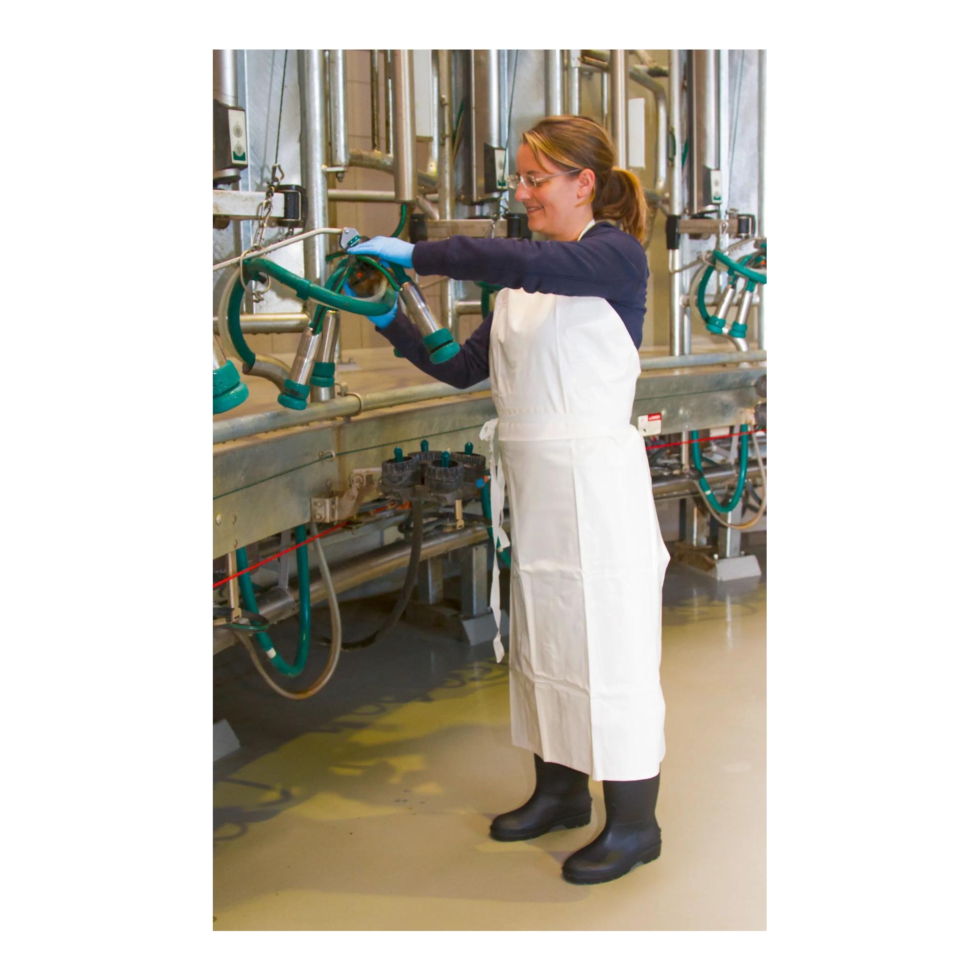 Kerbl Tablier de traite et de lavage - blanc