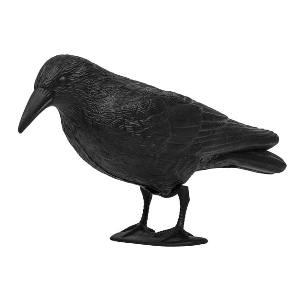 Bradas Vogelabwehr - Rabe sitzend Schwarz