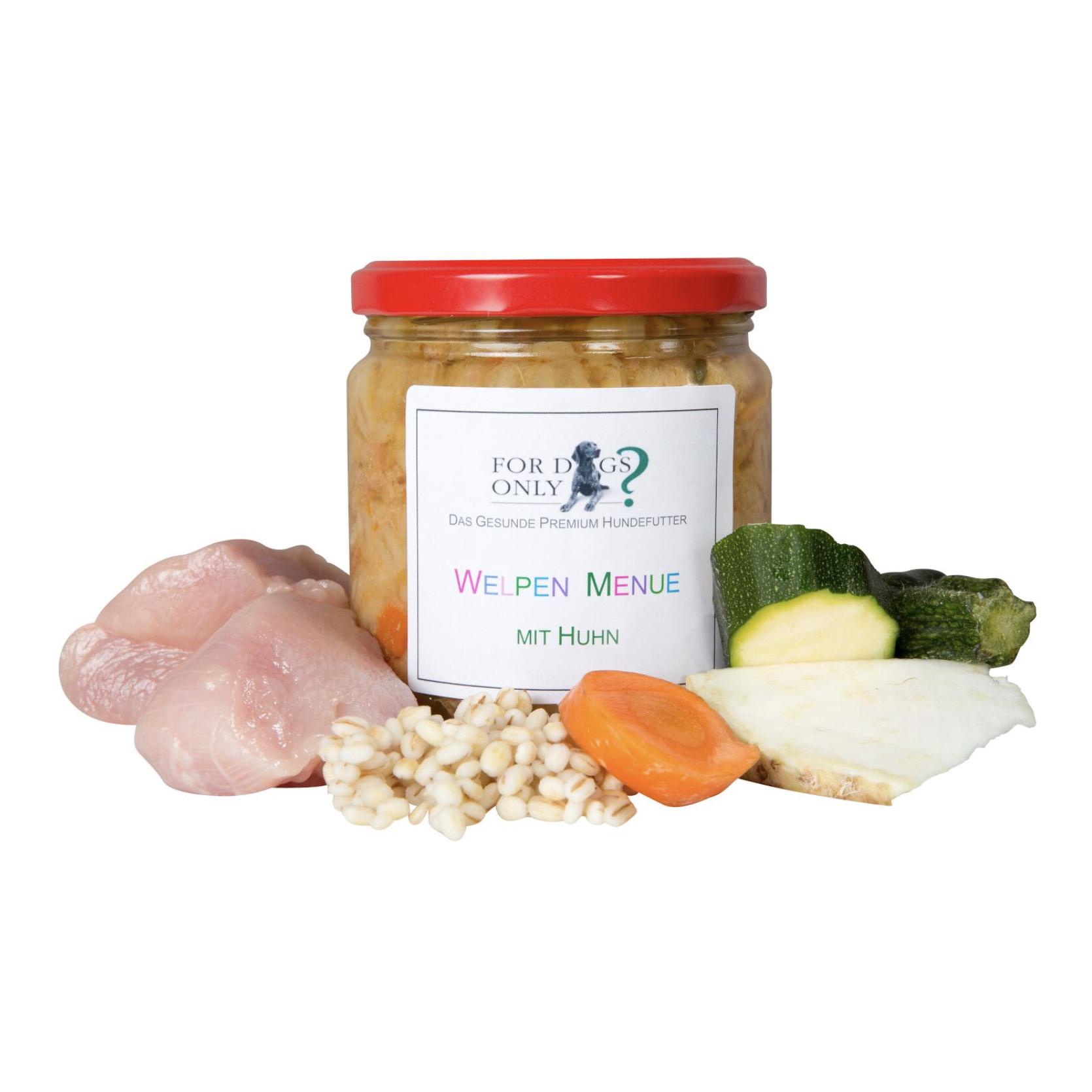 For Dogs Only? Premium Hundefutter Welpenmenue
