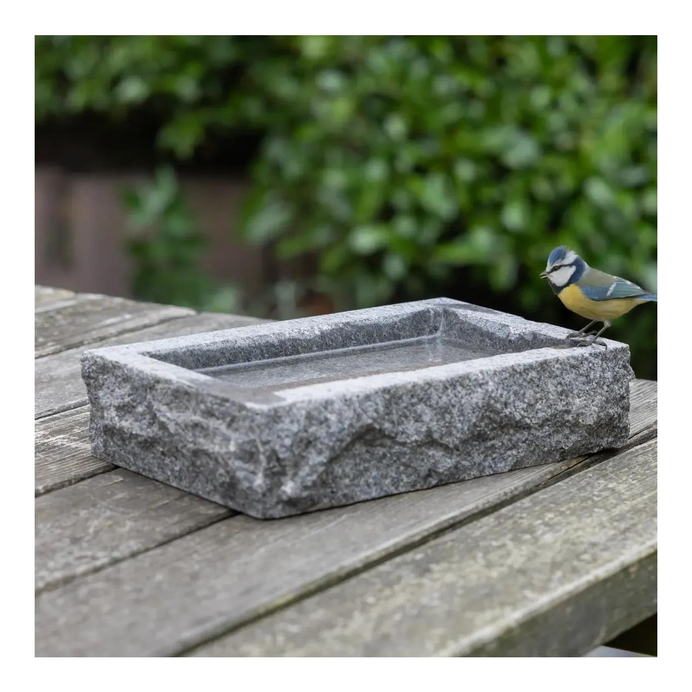 Esschert Vogeltränke Granit