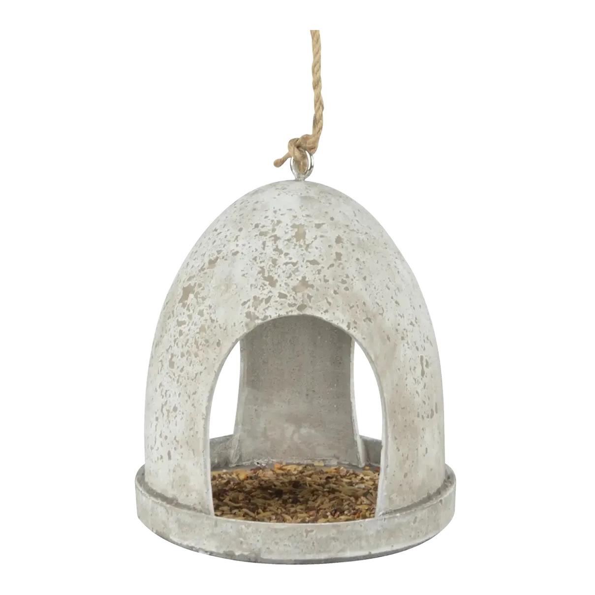 Esschert Aged Resin Futterhaus rund