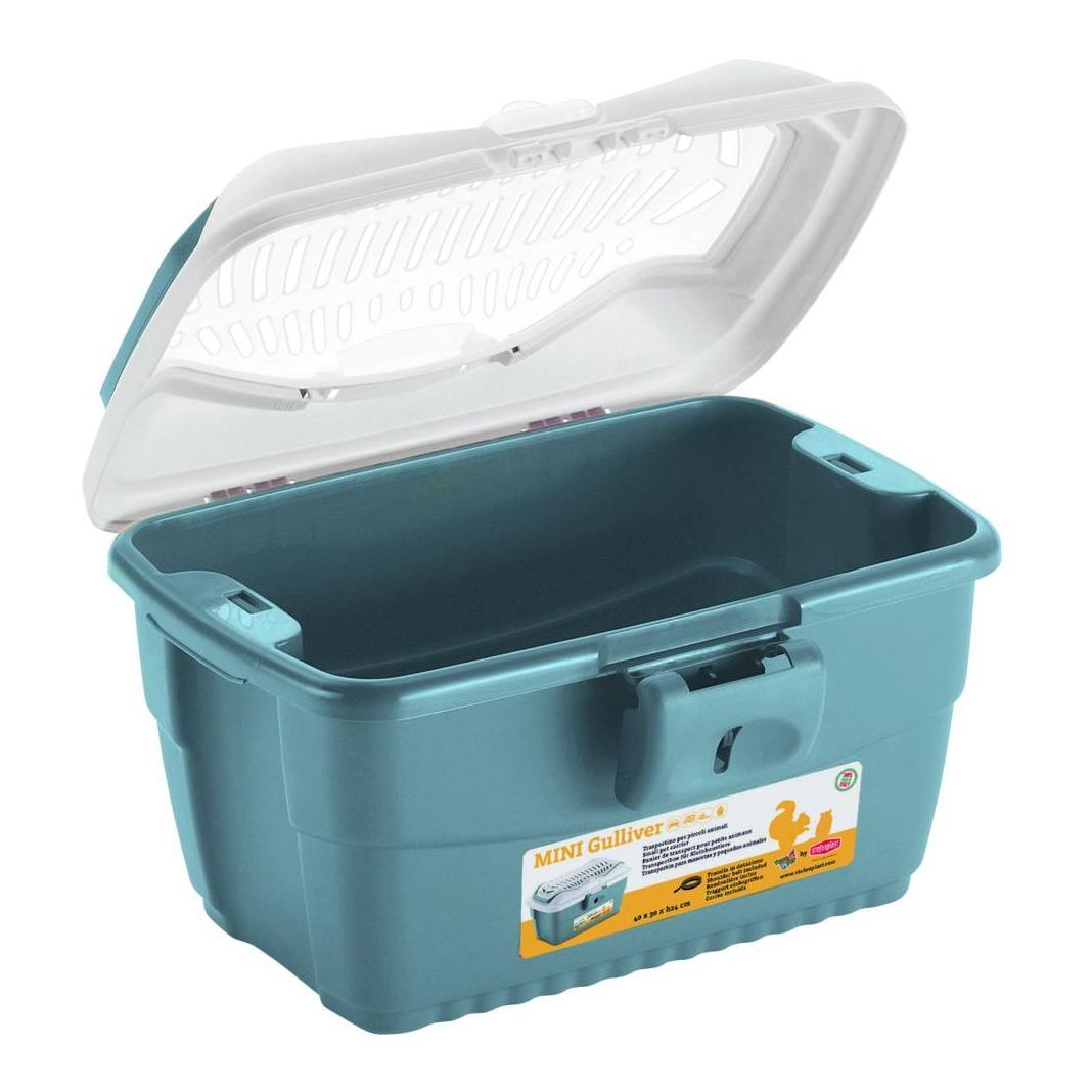 Kerbl Pet Mini Gulliver Transportbox Glacier-deepsea