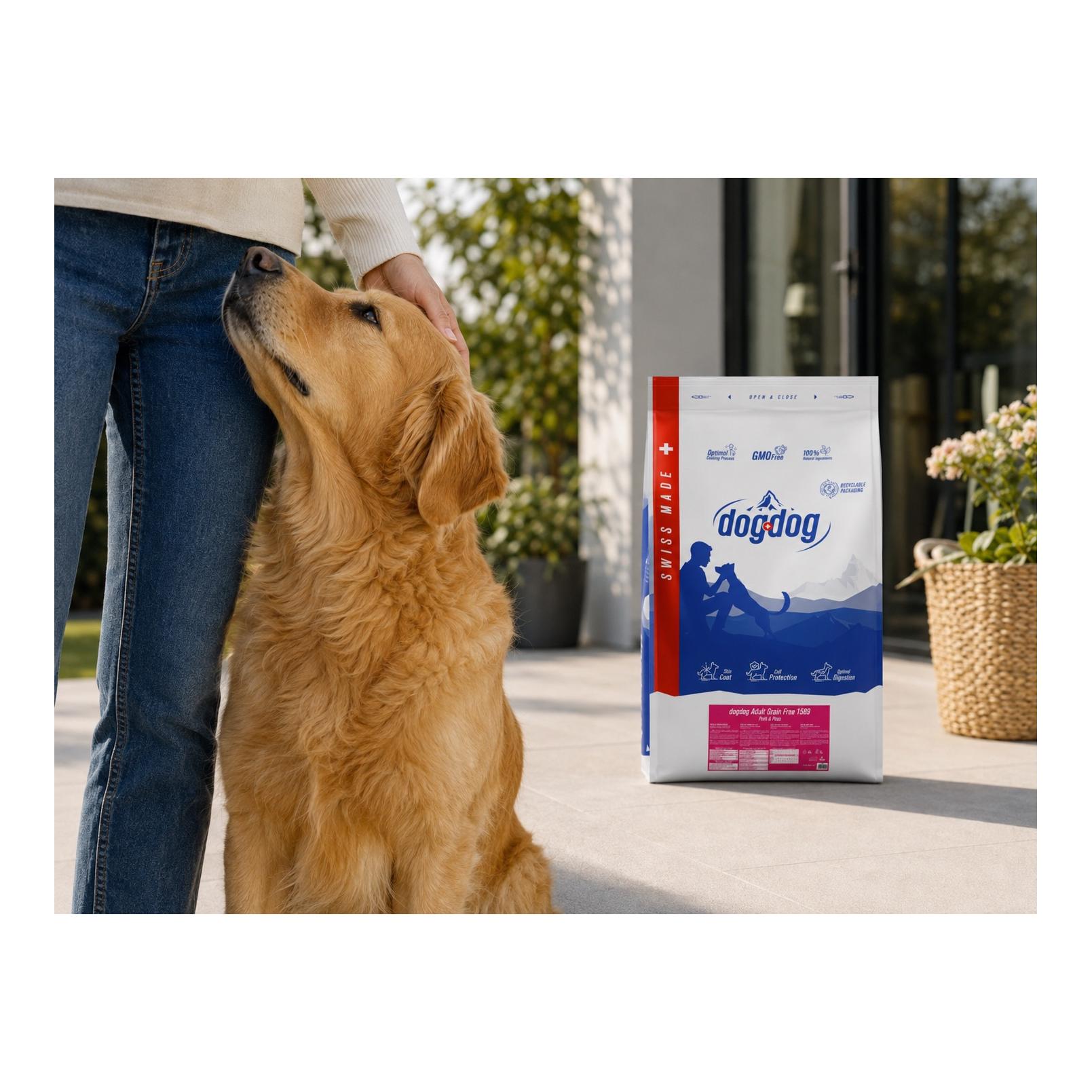 dogdog Adult Grain Free Pork & Peas – Getreidefreies Hundefutter