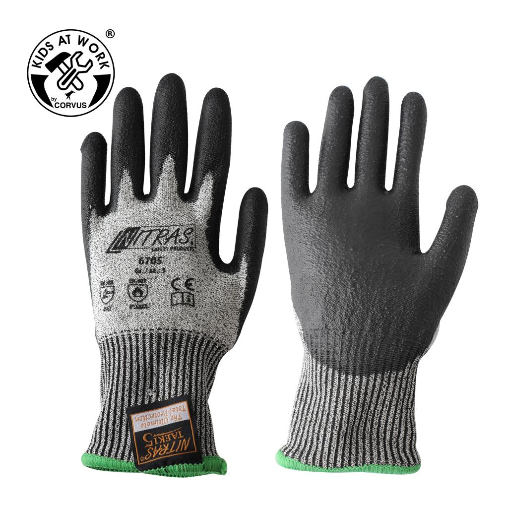 Corvus Kinder-Handschuhe schnitthemmend