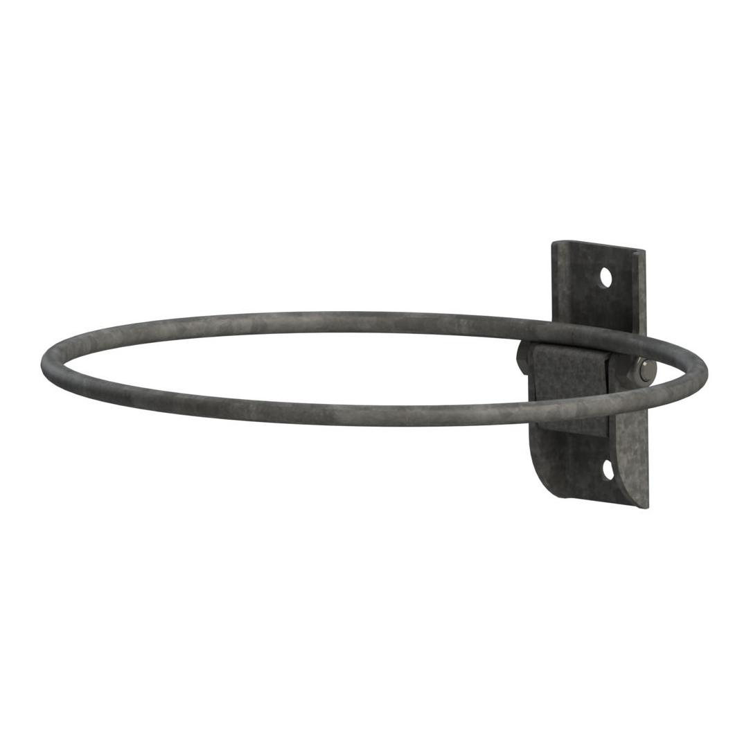 Kerbl Eimerhalter klappbar Wandmontage Schwarz