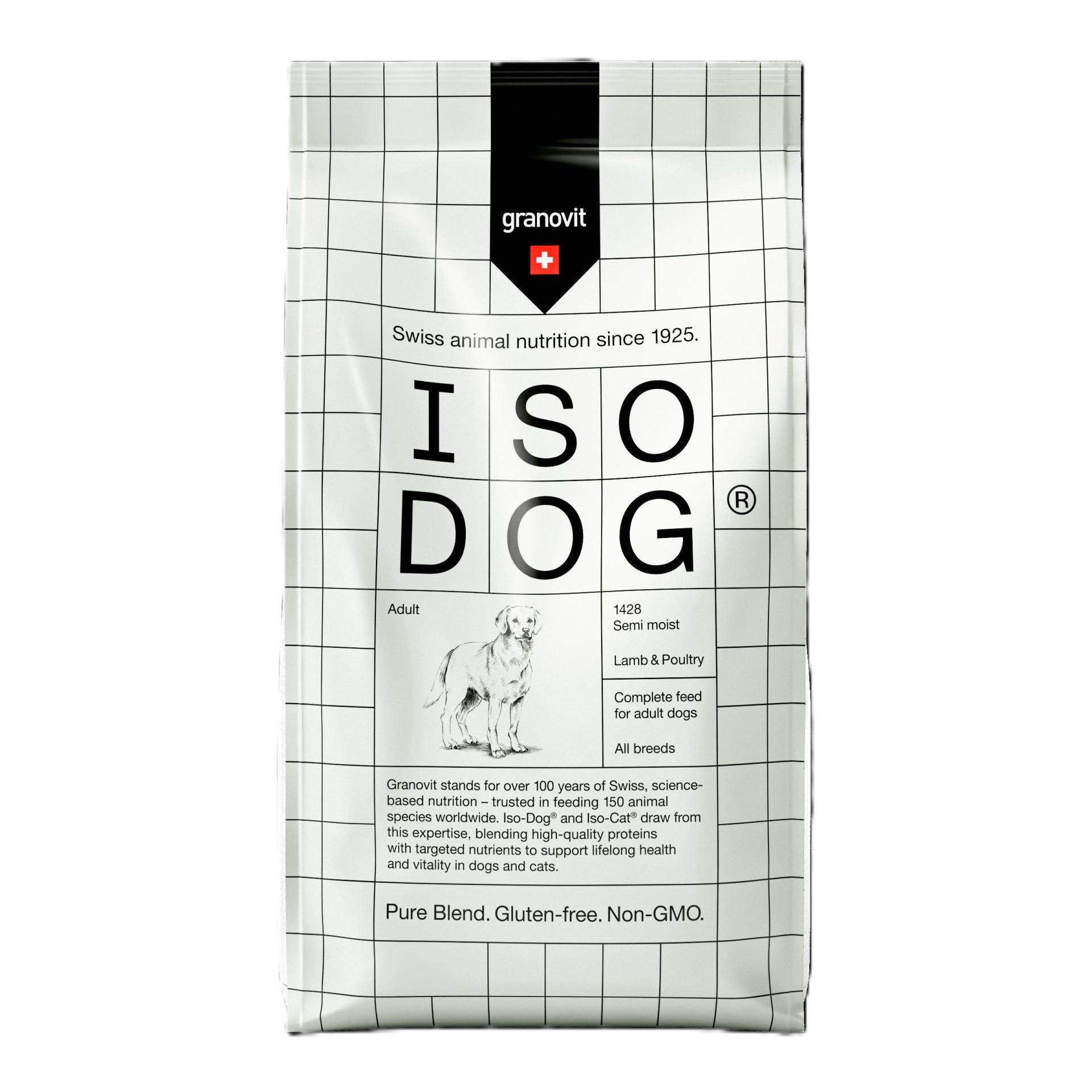 Iso-Dog Adult Halbfeucht Lamm & Geflügel
