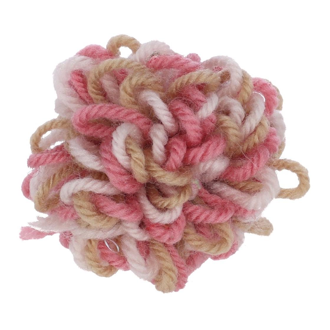 Kerbl Pet Katzenspielzeug Ball Cuddle Rosa/Beige